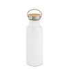 Bouteille isotherme en inox avec couvercle en bambou 500 ml - Bouteilles et gourdes