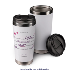 Gobelet en inox en forme conique 420 ml PrintFabrik Matériel et Articles pour la sublimation