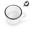 Tasse en céramique TOM couleurs du bord noir 8oz black Orca - Céramique