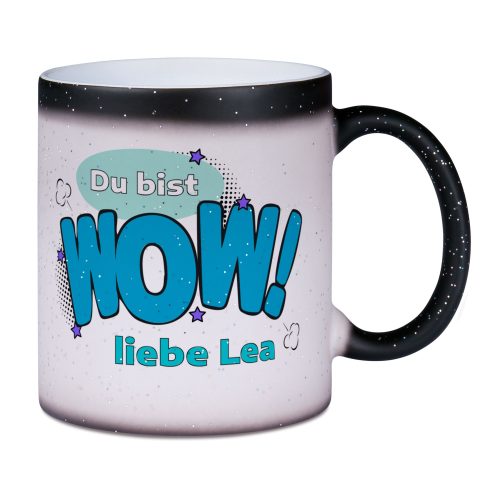 Tasse changement couleur avec particules de paillettes – Image 4
