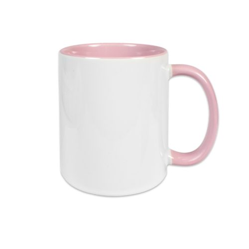 Tasse en céramique TWO TONES & HANDLE 11oz, Sublistar®-Coating PrintFabrik Matériel et Articles pour la sublimation