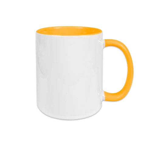 Tasse en céramique TWO TONES & HANDLE 11oz, Sublistar®-Coating PrintFabrik Matériel et Articles pour la sublimation