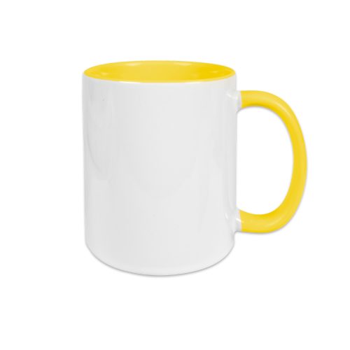 Tasse en céramique TWO TONES & HANDLE 11oz, Sublistar®-Coating PrintFabrik Matériel et Articles pour la sublimation