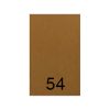 Carte de visite en aluminium taille 54 x 85 x 0,5 mm - Bureau commerce