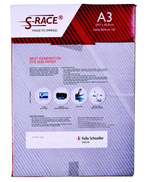 Papier pour la sublimation S-RACE VIVID 120gr – Image 7
