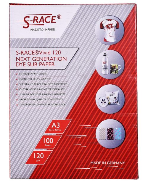 Papier pour la sublimation S-RACE VIVID 120gr – Image 6