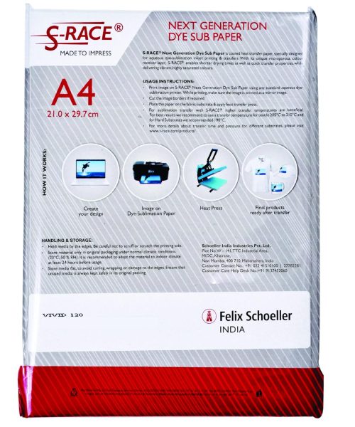 Papier pour la sublimation S-RACE VIVID 120gr – Image 5