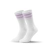 Chaussettes de Tennis adulte Blanc et couleurs - Chaussettes