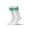 Chaussettes de Tennis adulte Blanc et couleurs - Chaussettes