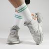 Chaussettes de Tennis adulte Blanc et couleurs - Chaussettes