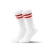 Chaussettes de Tennis adulte Blanc et couleurs - Chaussettes