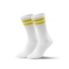 Chaussettes de Tennis adulte Blanc et couleurs - Chaussettes