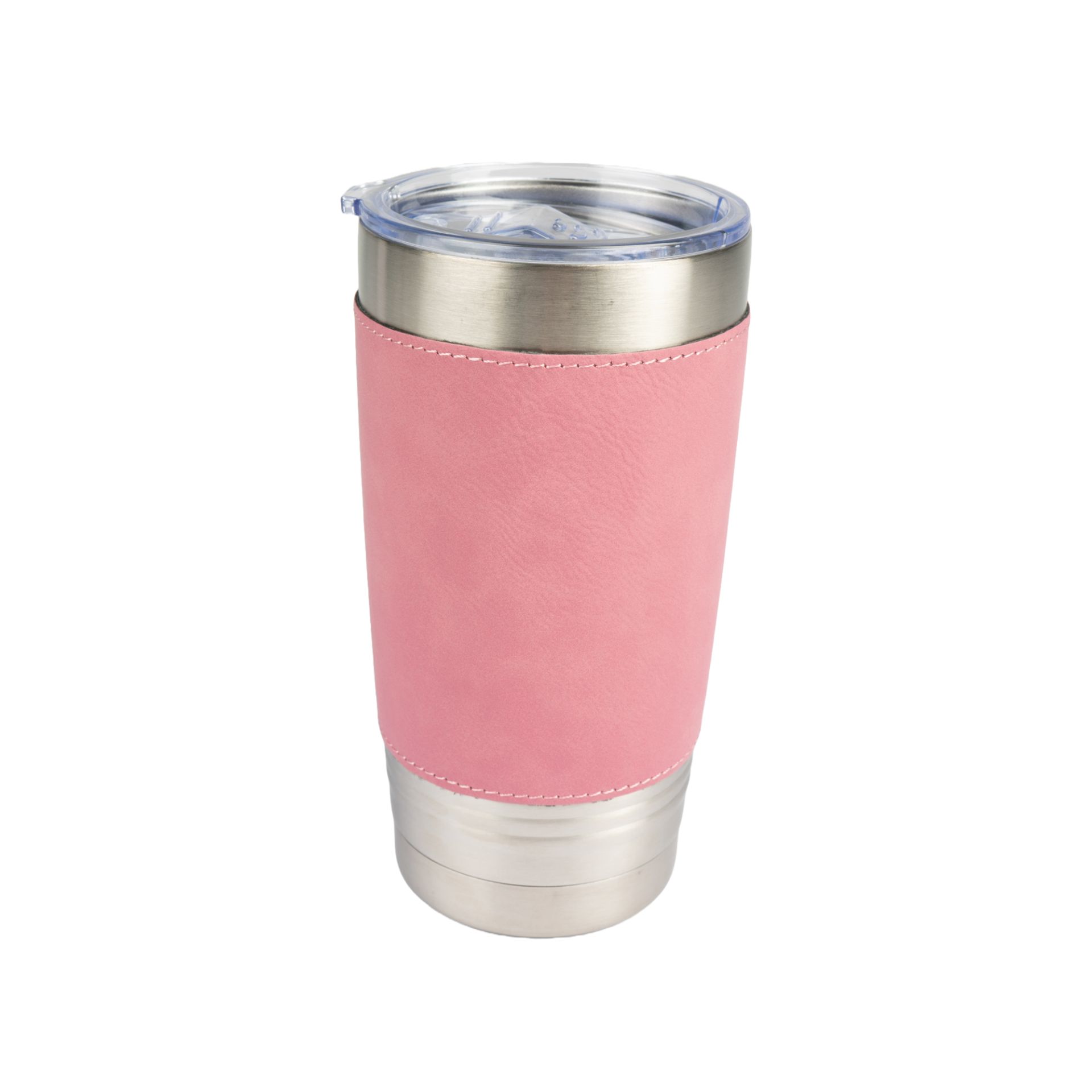 Tumbler laser en acier inoxydable 590 ml avec similicuir Ø 90 mm, hauteur 175 mm PrintFabrik Grossiste en matériel de sublimation Ouvre-bouteille laser en acier inoxydable avec revêtement en similicuir 40 x 117 mm - Gravure Laser