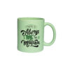 Mug Céramique Sublimation Mat 330 ml – Tasse Personnalisable Pastel - Céramique