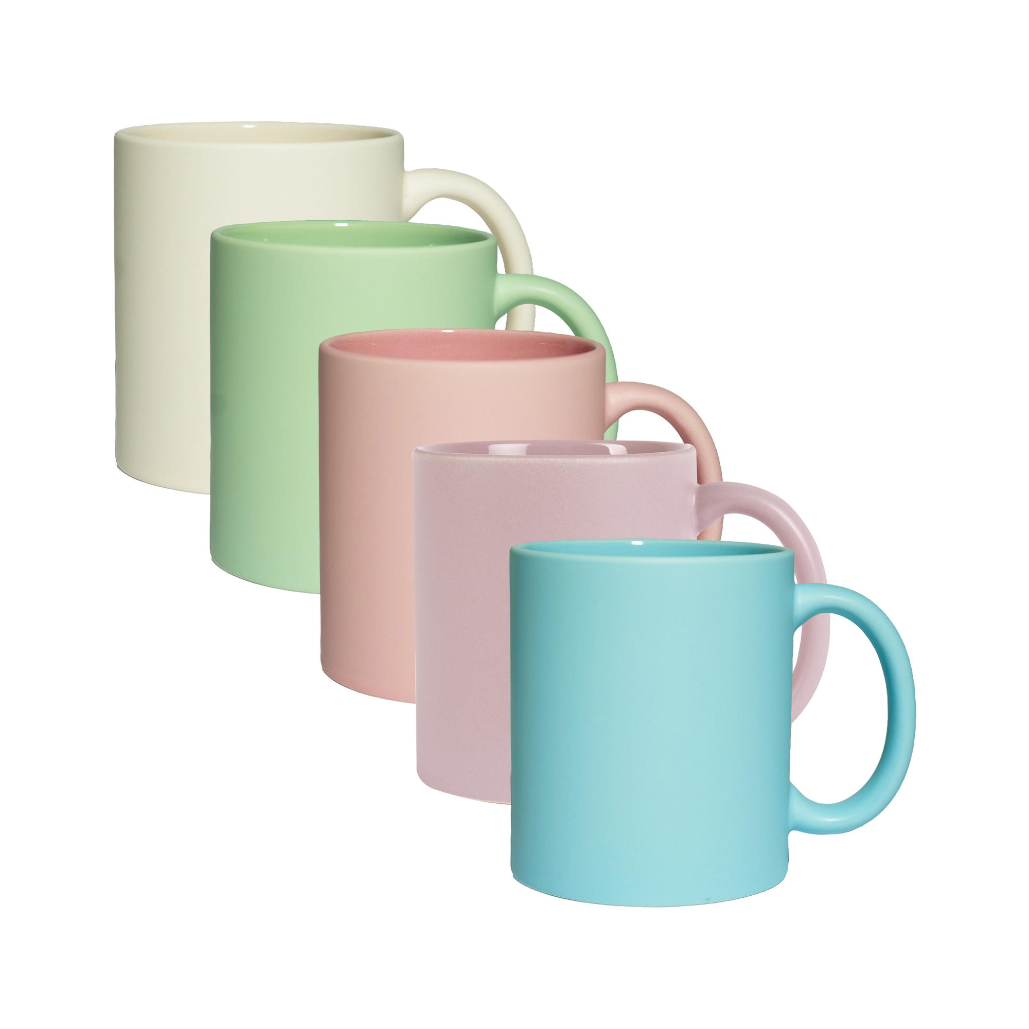 Mug Céramique Sublimation Mat 330 ml – Tasse Personnalisable Pastel PrintFabrik Grossiste en matériel de sublimation Mug Céramique Sublimation Mat 330 ml – Tasse Personnalisable Pastel - Céramique